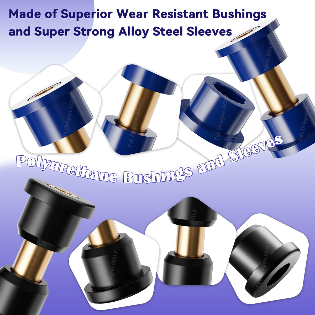 Panglong DS rear end repair kit for Club Car DS enhances suspension and control