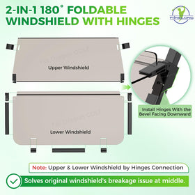 Panglong DS windshield clip kit supports easy installation without drilling.