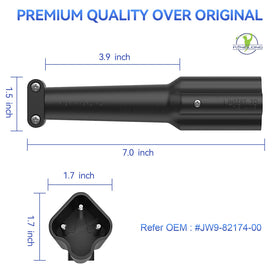 Panglong ergonomic extended-handle plug for easy charging access.