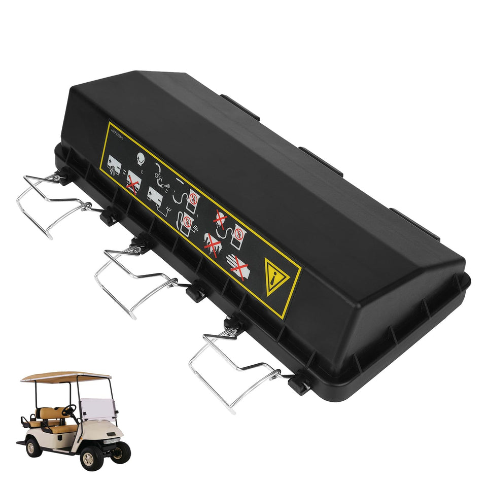 Panglong EZGO air box filter cover front view protects engine from dust and debris