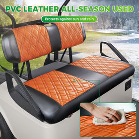 Panglong EZGO installation guide shows two-person fit for wrinkle-free coverage