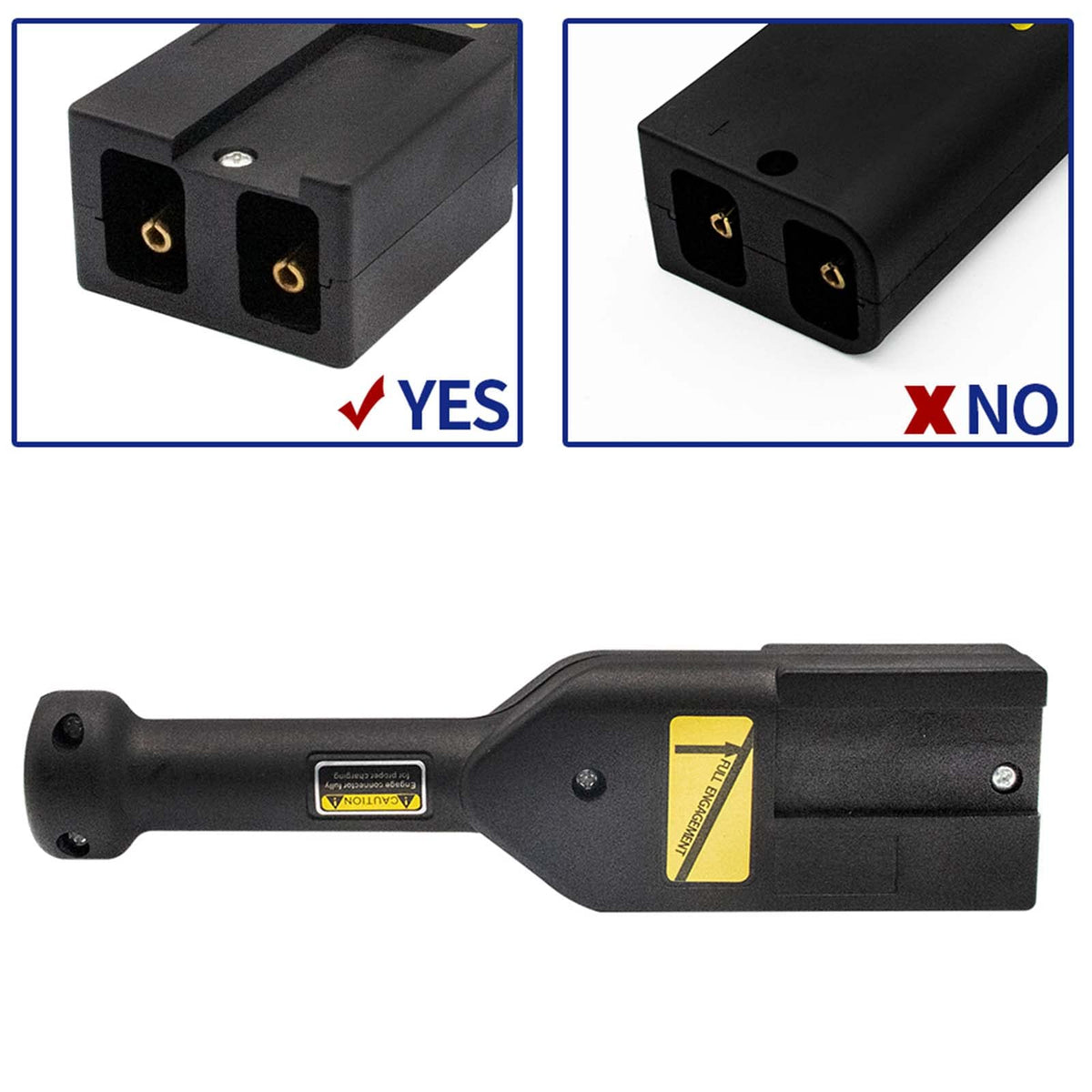 Panglong powerwise plug exposed copper contacts for steady current delivery.