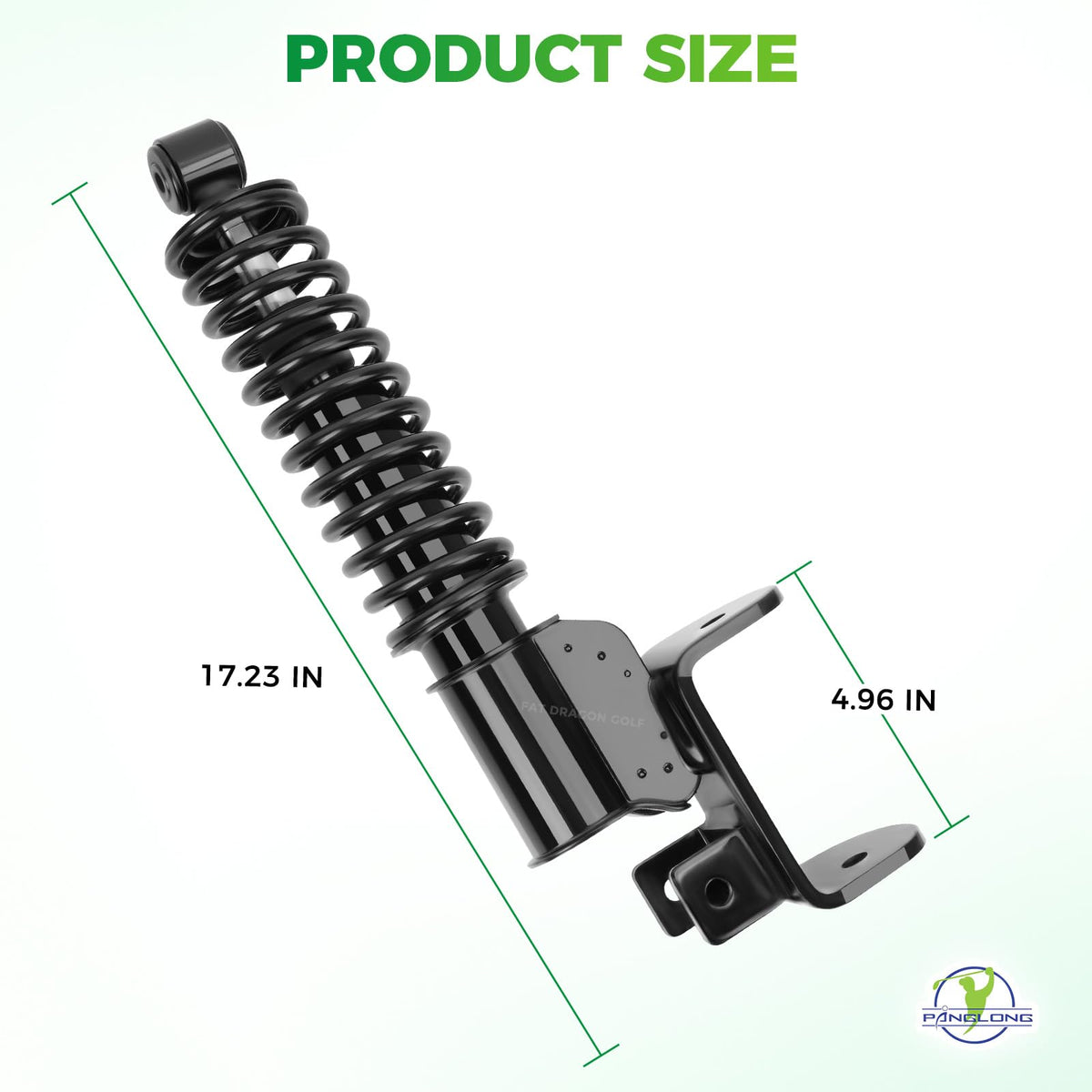 Panglong EZGO RXV front shock strut assembly includes both sides for replacement.