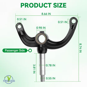 Panglong EZGO RXV axle-to-hub connection supports smooth, reliable wheel movement.