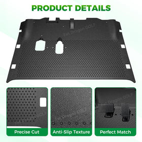 Panglong EZGO RXV floor mat pre-cut for pedal access.