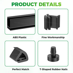 Panglong EZGO RXV lower windshield latch provides firm fit and reduced rattling.