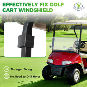 Panglong EZGO RXV windshield attachment sash aligns the windshield securely during installation.