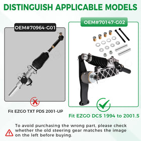 Panglong EZGO spindle kit contents laid out for quick, confident installation.