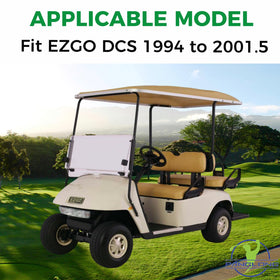 Panglong EZGO spindle kit used in real-world scenarios for smoother steering.
