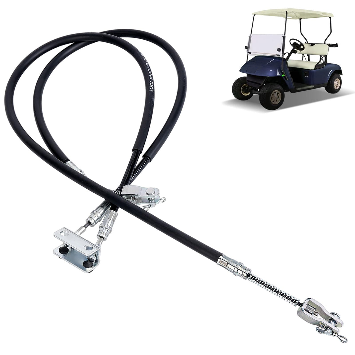 Panglong EZGO brake cable passenger side for TXT/Medalist with stainless steel core