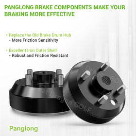 Castellated nut and 1/8 inch flat washer included for secure mounting