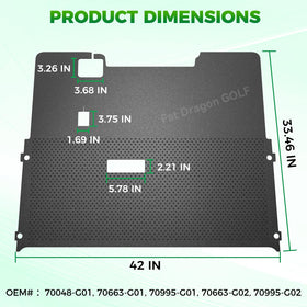 Computer-cut for precise fit and alignment.