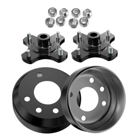 Panglong EZGO TXT heavy-duty split brake drum and hub kit improves braking reliability.