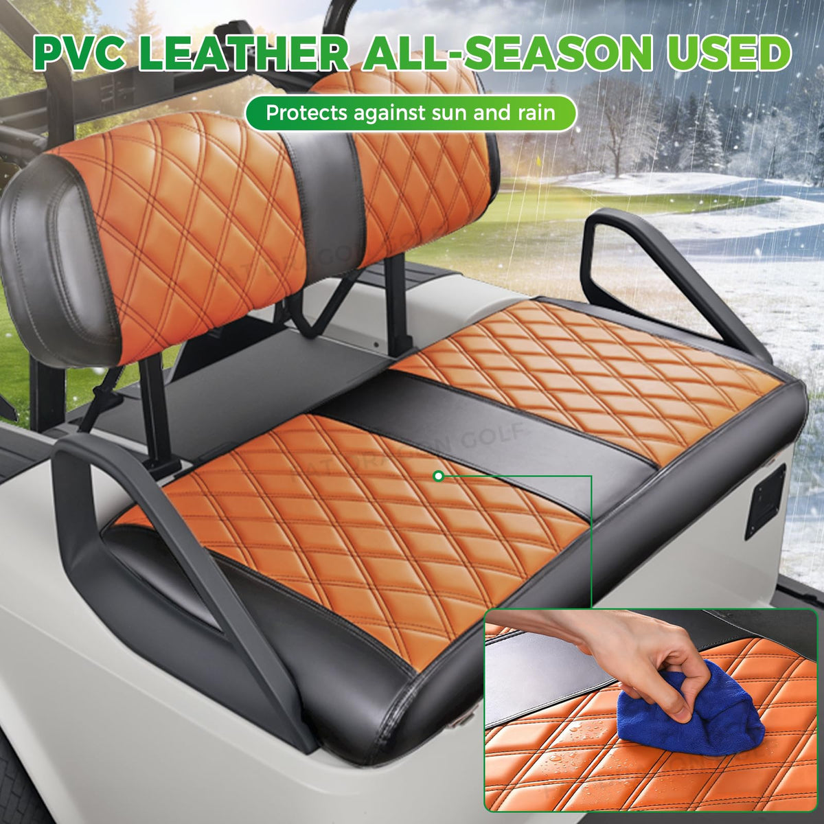 Panglong EZGO TXT PVC leather cover is waterproof and easy to wipe clean.