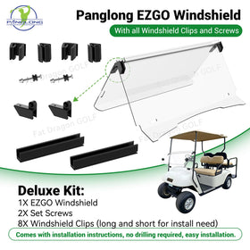 Panglong windshield provides clear view with glare reduction