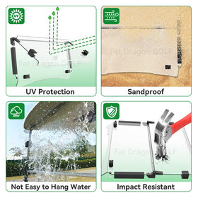 Panglong windshield clips and screws pack enables quick, tool-free installation