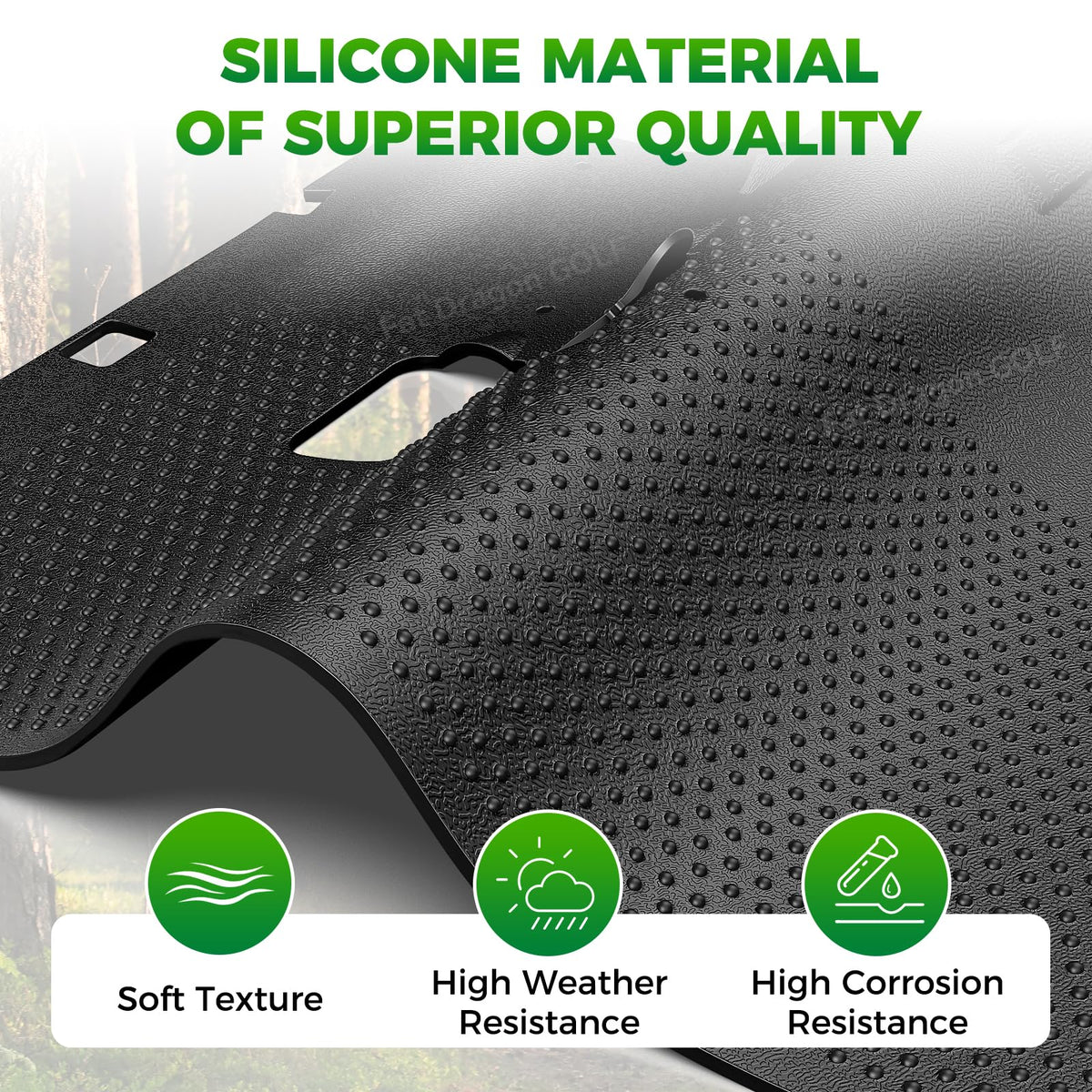 Panglong floor mat anti-slip design with precise holes.