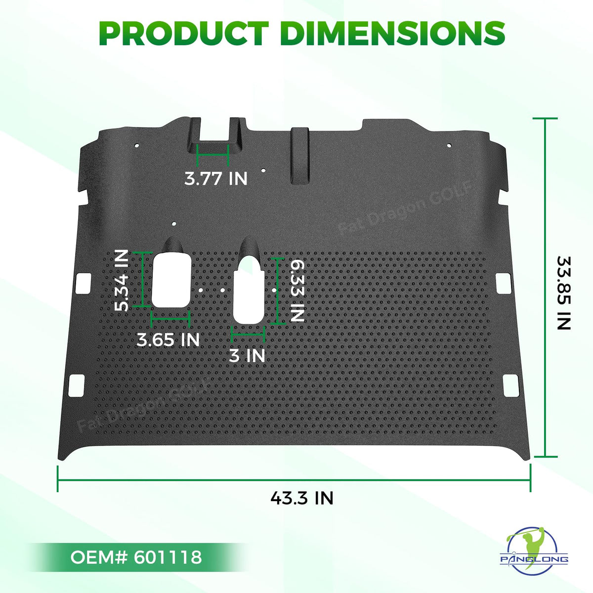 Panglong durable floor mat tested for extreme conditions.
