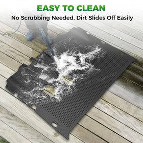 Panglong floor mat washable and easy to clean for daily use.