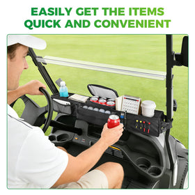Panglong front basket for EZGO TXT with secure fit.
