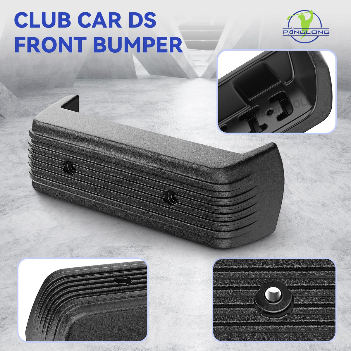 Panglong ABS bumper material highlights high hardness and impact resistance.