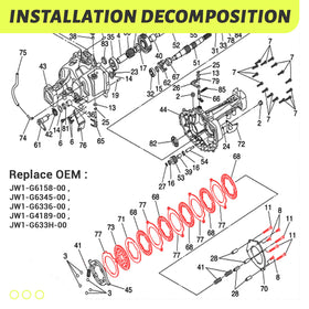 Panglong G29 bolts set corrosion-resistant hardware for secure mounting