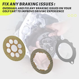 Panglong G29 brake friction discs show smooth surface for reliable stopping