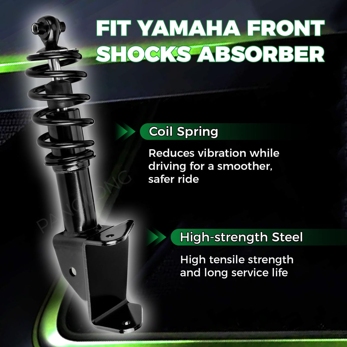 Panglong G29 front shocks pack includes two shocks for easy installation