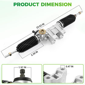 Panglong G29 steering box with premium steel for durability and reduced vibrations.