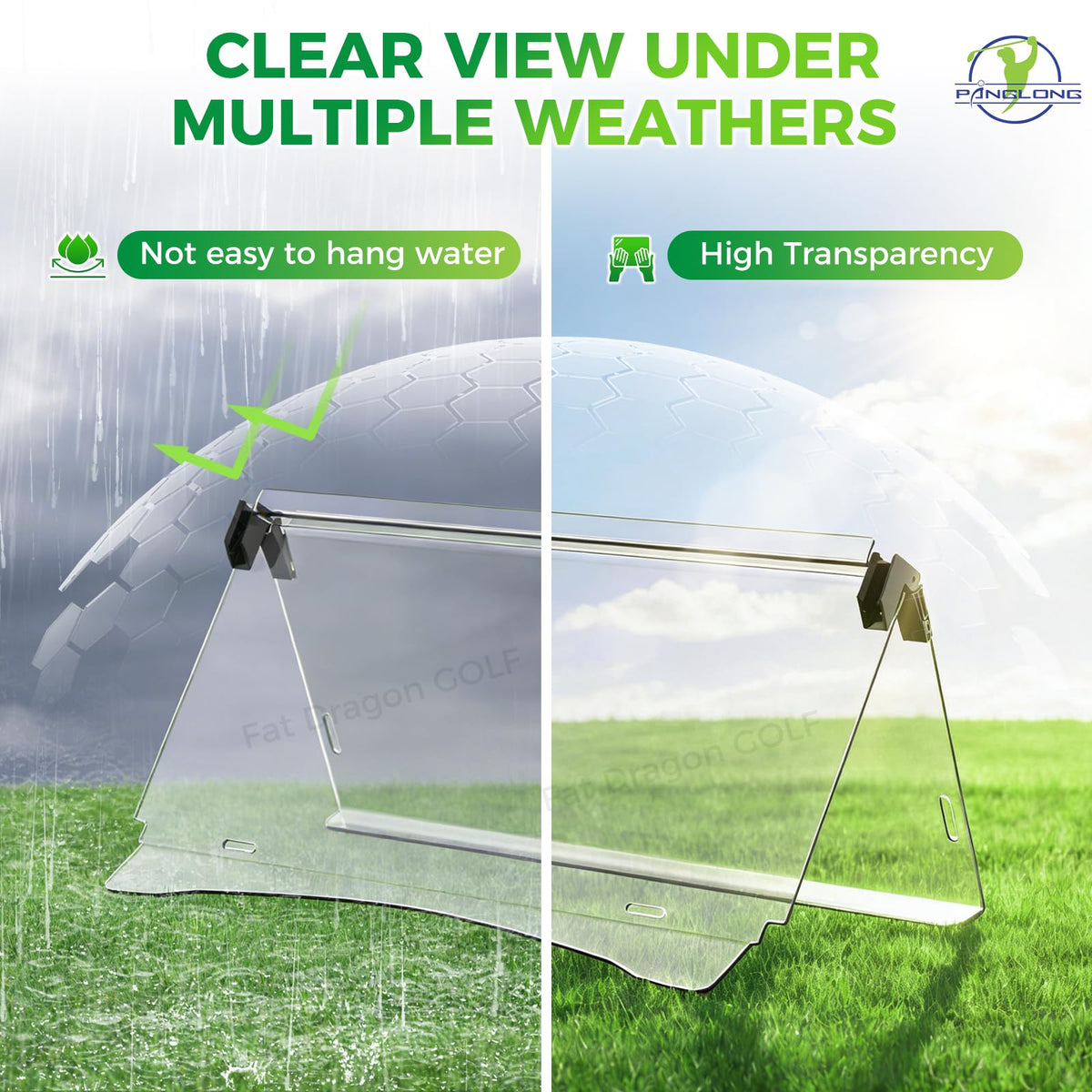 Panglong G29 windshield clarity view provides glare-free driving