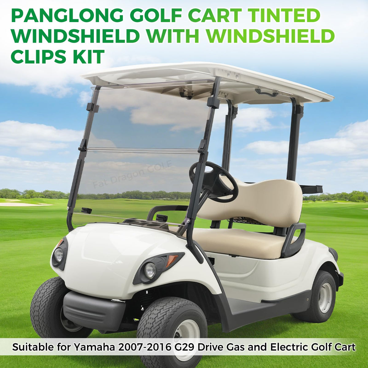 Engineered for Yamaha Drive/G29 2007-2016 models, ensuring comfortable driving experience.