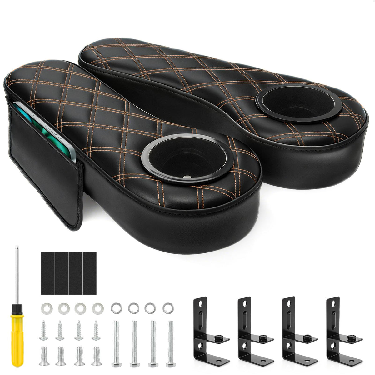 Panglong golf cart armrest with cup holder for everyday hydration on the go