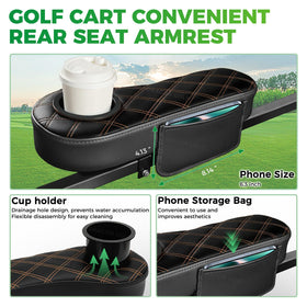 Panglong armrest with phone bag pocket keeps device secure and accessible