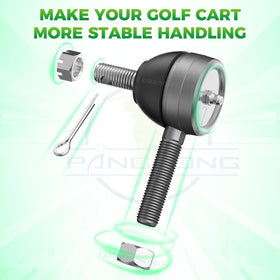 Panglong ball joint set of 3 for Club Car DS replacement