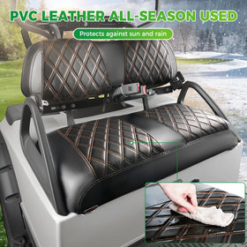 Panglong waterproof seat cover keeps interior dry after rain.