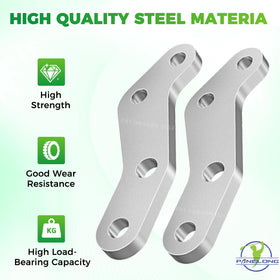 Panglong golf cart knuckle arm for Yamaha G29, passenger side, improved steering stability