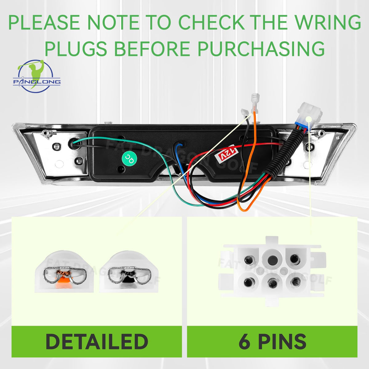 Panglong headlight bar installed on a Precedent model for reliable front lighting