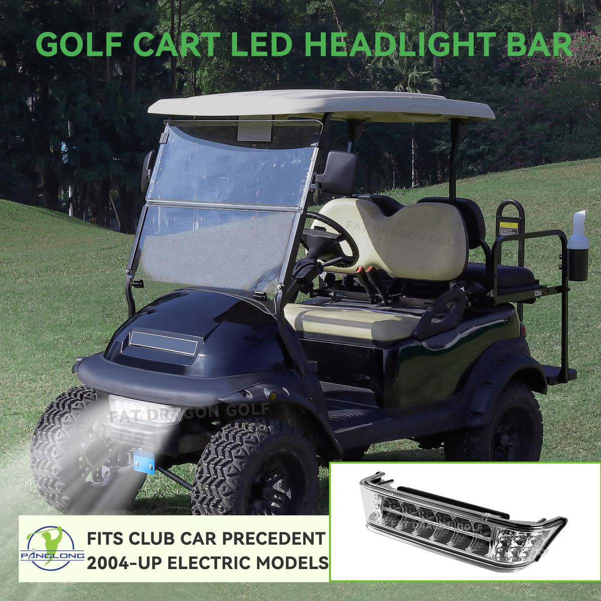 Panglong packaging showing the included headlight bar for retrofit