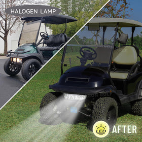 Panglong side profile of the LED headlight bar for a compact upgrade
