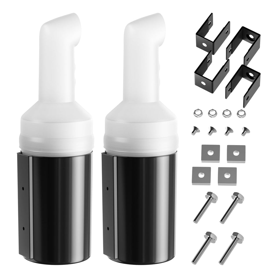 Panglong golf cart sand bottle holder assembly secured for quick on-course refills.