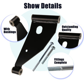 Panglong Delta A-Plate kit with bushings and sleeve ready for installation