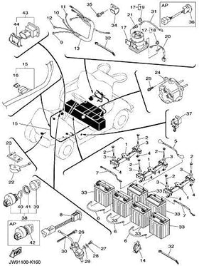 Panglong insulated receptacle; secure power connections for golf carts.