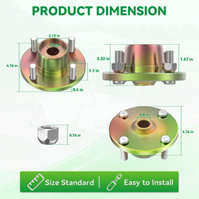 Panglong iron-cast hub emphasizes rugged durability for long-term use.