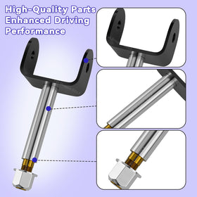 Panglong kingpin assembly for Club Car DS improves steering precision