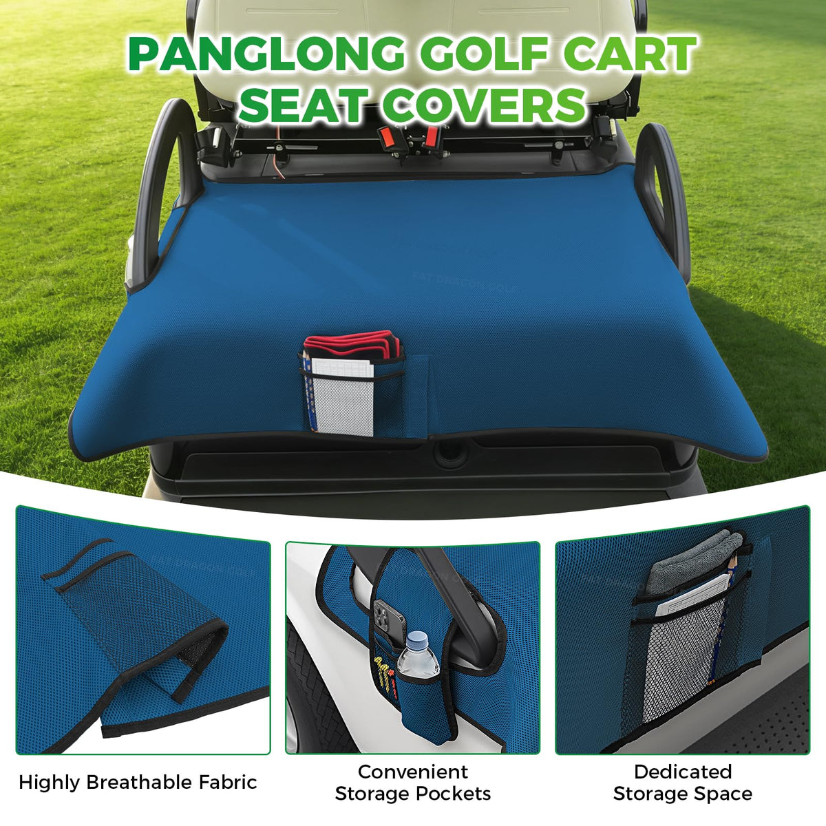 Panglong anti-slip bottom design prevents shifting during rides.