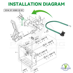 OEM JR1-85885-00-00 compatibility confirms precise fit with Panglong kit.