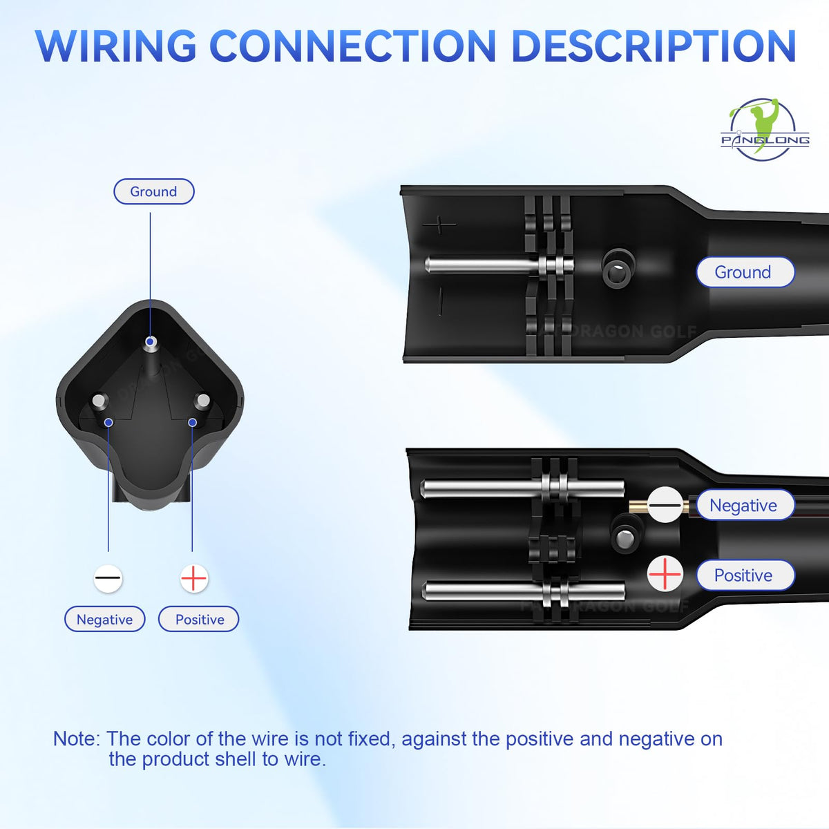 Panglong OEM JW9-82174-00 replacement plug for Yamaha golf carts.
