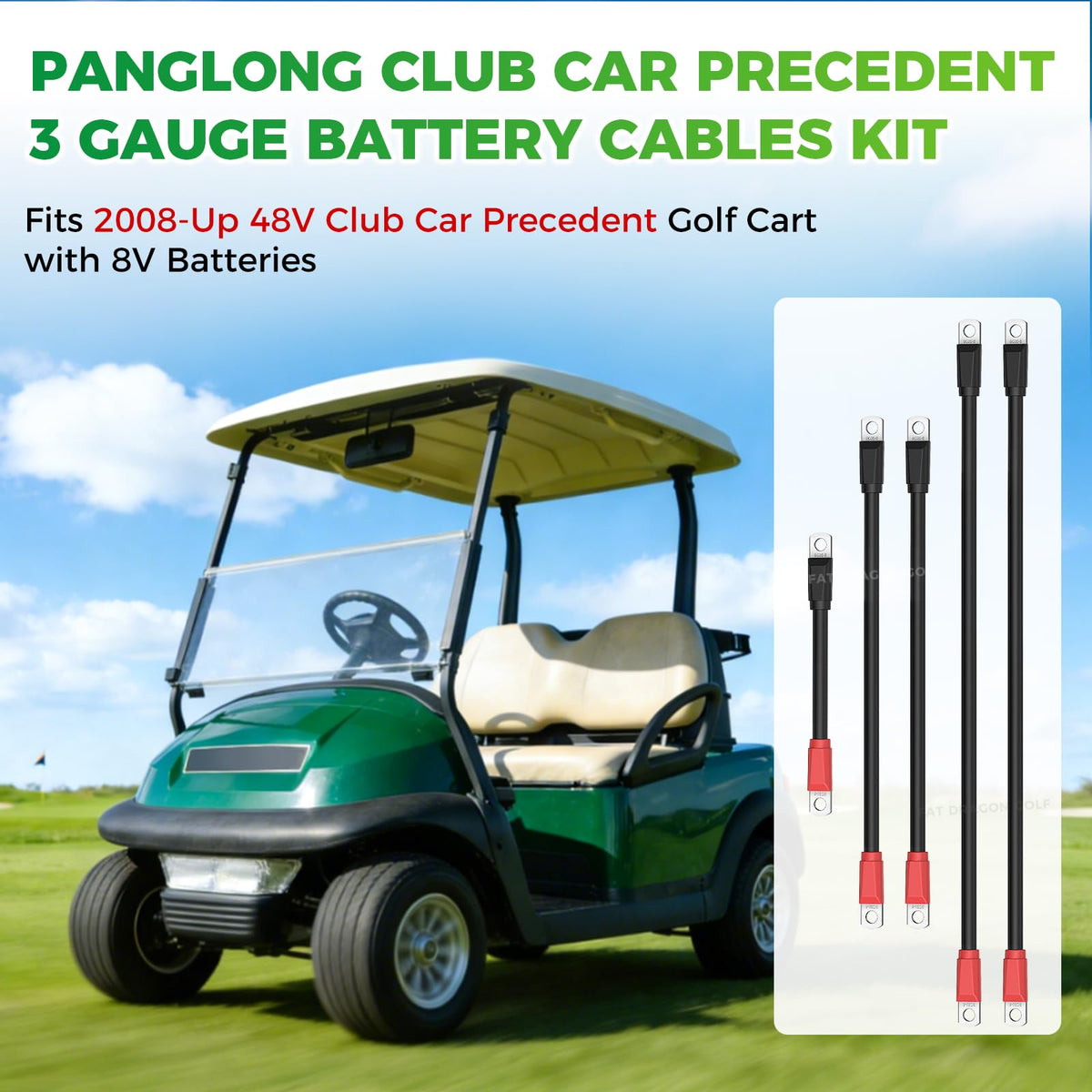 Panglong battery cables support safe current transmission during acceleration.