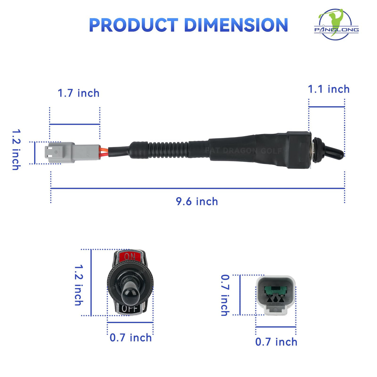 Panglong plug-and-play switch ensures quick installation.