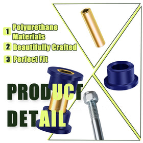 Panglong polyurethane bushings for front arm enhance wear resistance.